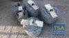 5 ROLLS BARBED WIRE APPROX 900 MTR