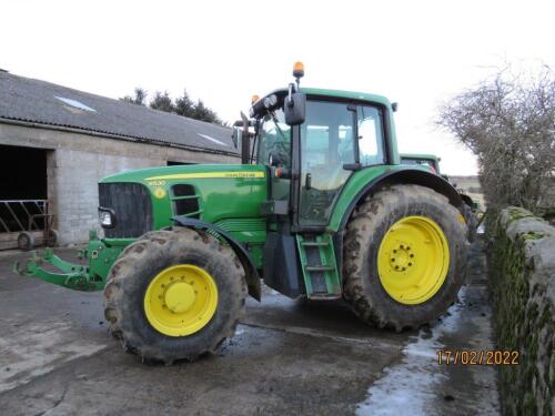 JOHN DEERE 6530 C/W FRONT LINKS 7320 HRS SV57 CLN