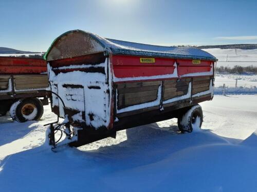 MARSHALL 5 TON TRAILER C/W ROLL OVER SHEET