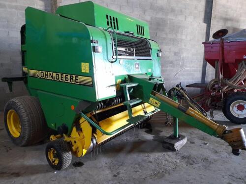 JOHN DEERE 575 BALER C/W CHOPPER