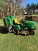 JOHN DEERE GX355 C/W 342T GRASS BOX RIDE ON MOWER