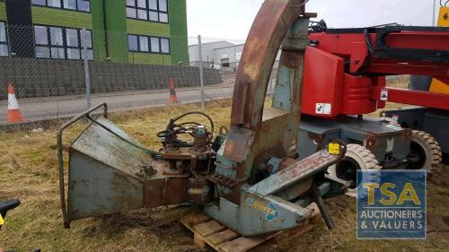 PTO DRIVEN DRIVEX WOODCHIPPER WITH SPARE SET OF BLADES