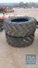 2 X PIRELLI TUBELESS TYRES 540/65R 30 (TM800)