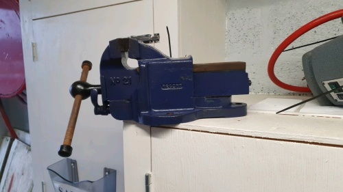 HEAVY DUTY VICE 80MM JAWS RECORD 21 - AS NEW