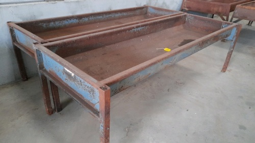 2 X CATTLE TROUGHS