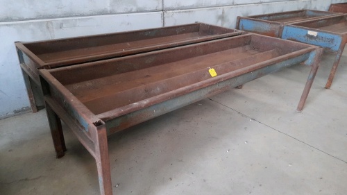 2 X CATTLE TROUGHS