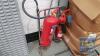 Chrome Fire Extinguisher Stand c/w 2 No. Fire Extinguishers