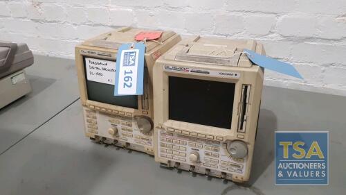 2 No. Yokogawa Digital Oscilloscope DL-1520 and DL1540C