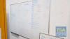 3 No. Various Wall Mounted Whiteboards