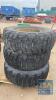 3 X MICHELIN TYRES 315/80 R20