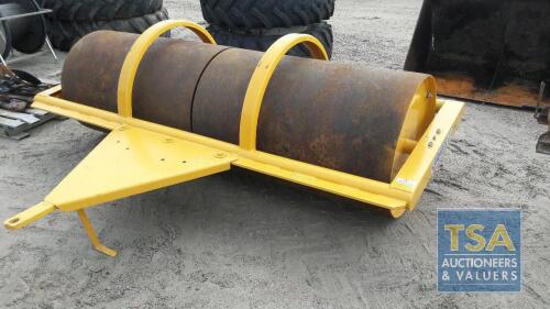 GRAYS 8 FT BALLAST ROLLER WITH NEW BEARINGS