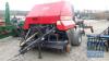 VICON RF 124 BALER WITH PTO & MANUAL IN P/CABIN