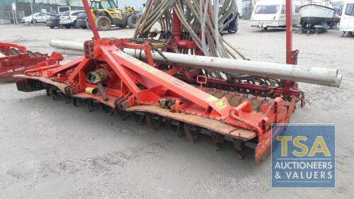 KUHN POWER HARROW/KV ACCORD COMBINATION DRILL C/W HOPPER PTO