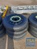 4 KIA SPACE SAVER WHEELS & TYRES