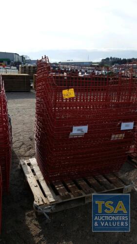 RED STORAGE BASKETS