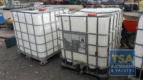 2 EMPTY IBC TANKS