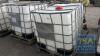 2 EMPTY IBC TANKS