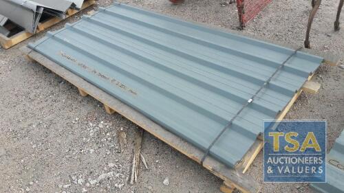 MERLING GREY ROOF SHEETS 14 @ 2.200