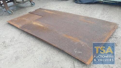 3M X 1.5M STEEL SHEETS