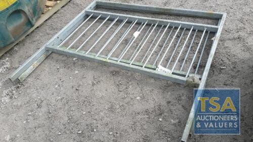 2 GALVANISED HAND RAILS