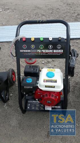 3000 PSI PETROL PRESSURE WASHER - ATTACHMENT IN P/CABIN