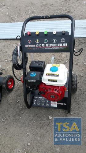 3000 PSI PETROL PRESSURE WASHER - ATTACHMENT IN P/CABIN