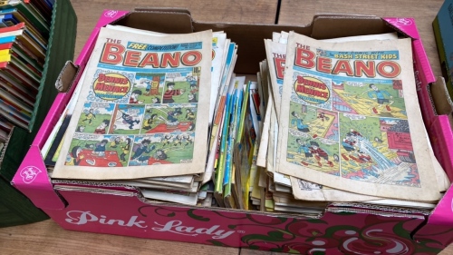 BOX BEANO COMICS