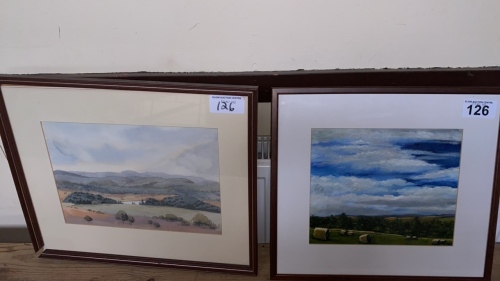 2 PAINTINGS COUNTRYSIDE