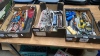 3 BOXES ASSORTED TOOLS ETC