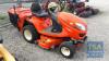 KUBOTA GR2120 RIDE ON MOWER 48" DECK C/W COLLECTOR