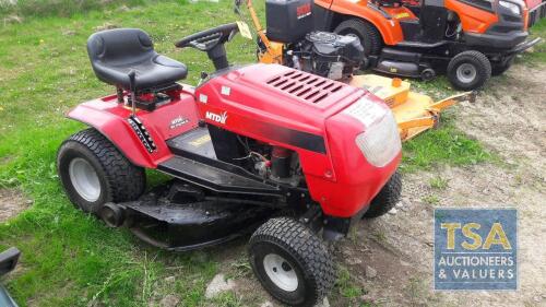 MTD RIDE ON MOWER MANUAL AND KEY IN P/CABIN