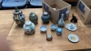 2 BOX CHINA ORNAMENTS, VASES ETC