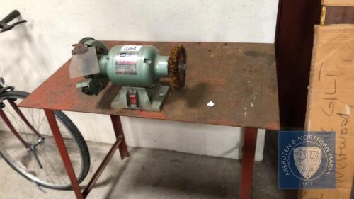 BENCH GRINDER & BENCH