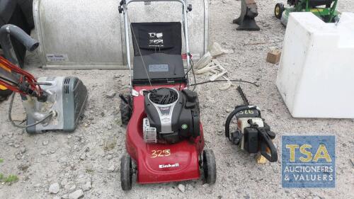 EINHELL PETROL LAWN MOWER WITH COLLECTOR