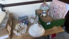 BOX ASSORTED LAMPS SHADES & PICTURE