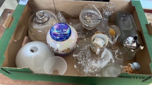 BOX GLASSWARE MASONS JAR ETC