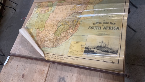 CASTLE LINE MAP SOUTH AFRICA