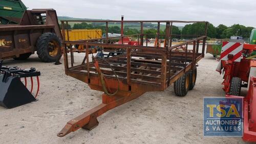 NICOL TWIN AXLE TRAILER FRAME