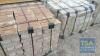 2 PALLETS OF PINK FYFESTONE 295 X 100 X 65 - 20 MTR SQU