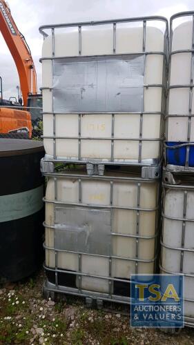 2 IBC TANKS