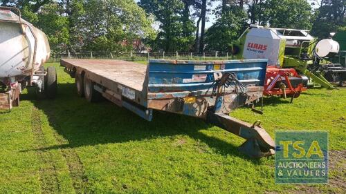 KANE LOW LOADER 18 TON BEAVERTAIL TRAILER