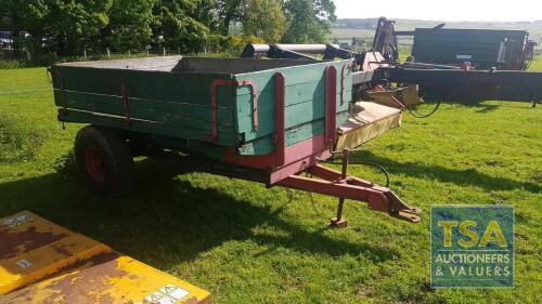 GREEN TIPPING TRAILER