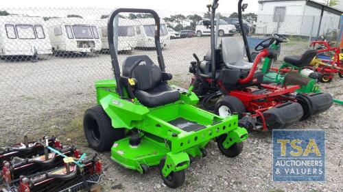 MEAN GREEN CXR - 52 MOWER WITH CHARGER IN P/CABIN