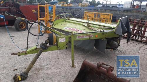 CLAAS WM 250 MOWER WITH PTO & KEY IN P/CABIN