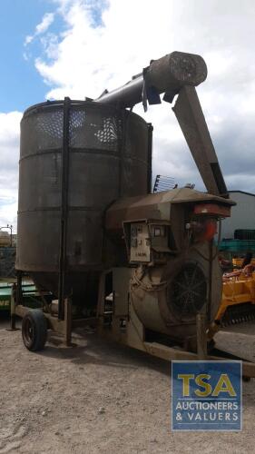 MECMAR 13 TON GRAIN DRYER WITH PTO