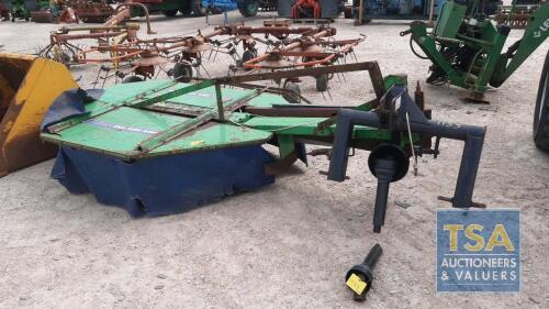 DEUTZ FAHR 2 DRUM MOWER WITH PTO