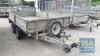 IFOR WILLIAMS LM105 FLATBED TRAILER WITH DROPSIDES