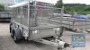 IFOR WILLIAMS GD85 TRAILER WITH MESH SIDES AND RAMP