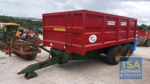 MARSHALL QM11 GRAIN TRAILER WITH GRAIN CHUTE