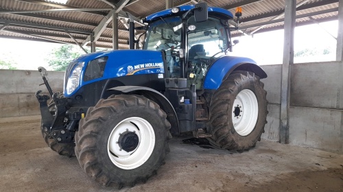 NEW HOLLAND T7.185 TRACTOR SV13 BKL C/W FRONT LINKAGE 4392HRS